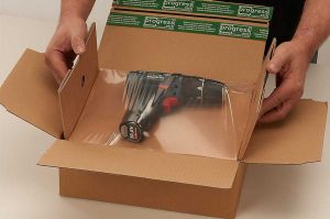 Fixtray "Premium" - Stabile Wellpappe - Kartons mit Fixier- und Polstereinlagen - Ware verpacken