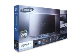 Großformatige Transportverpackungen - Samsung-TVs - Packgüter